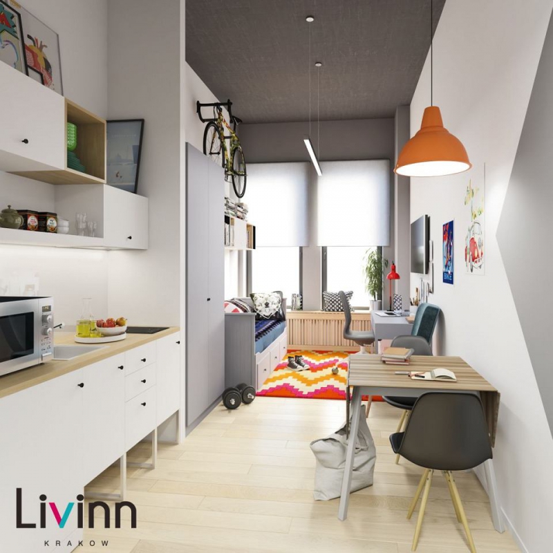 Pierwszy prywatny akademik. W takich luksusach będą mieszkać krakowscy studenci [WIZUALIZACJE]