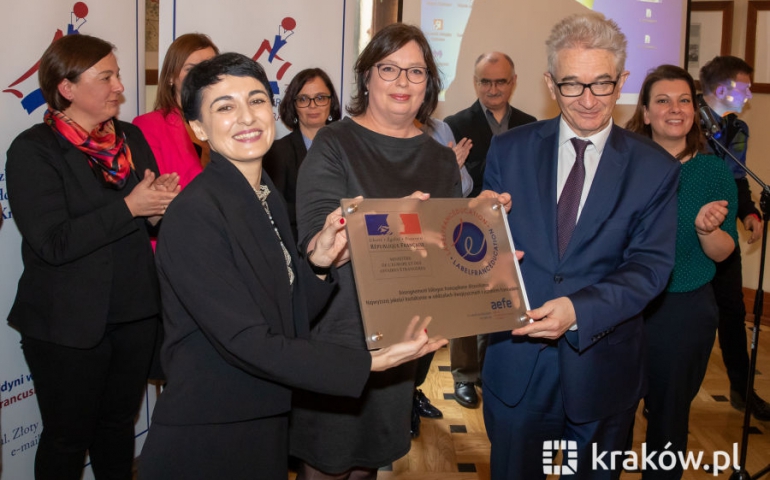 Krakowska szkoła w elitarnym gronie