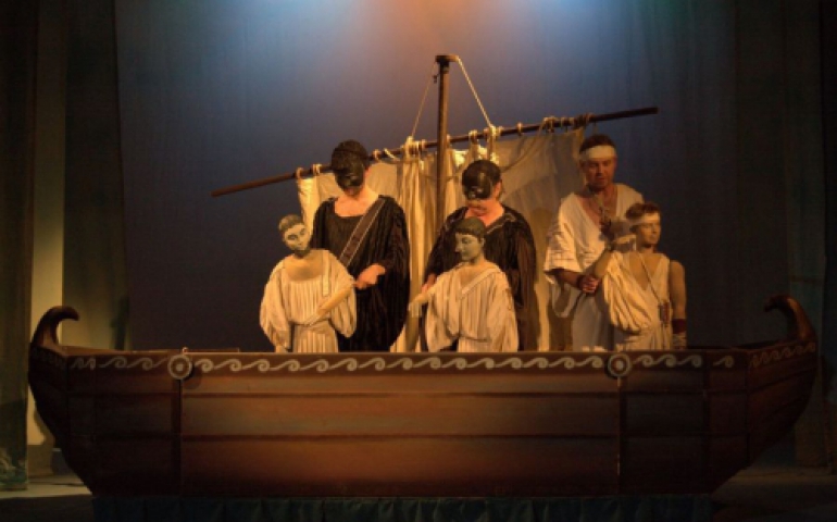 Spektakl w Grotesce dla niewidomych dzieci