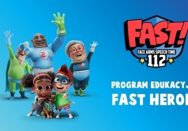 Wyprzedźmy udar mózgu!  Już dziś zarejestruj dziecko lub swoją klasę w programie FAST Heroes   