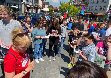 Tour de Konstytucja wraca do Dobczyc. Uczniowie też są zaproszeni