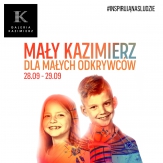 W ten weekend Galeria Kazimierz zaprasza małych odkrywców
