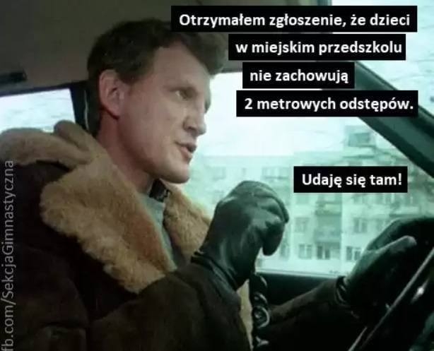 Pierwszy dzień koronaszkoły w internetowych memach