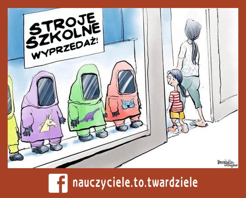 Z przymrużeniem oka. Szkolna moda w czasie pandemii 