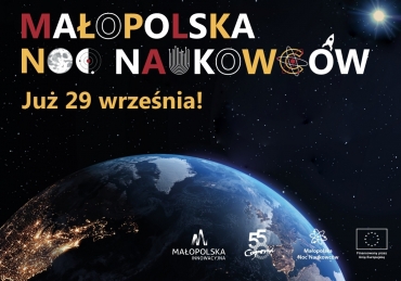 Małopolska Noc Naukowców 2023.  Zarejestruj się na wydarzenia!