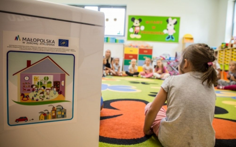 Małopolskie przedszkola i żłobki dostały oczyszczacze