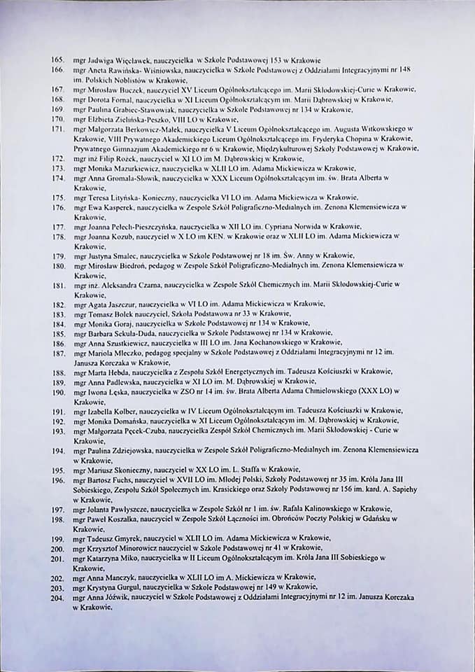 Czy nauczyciele, którzy napisali do kurator Nowak muszą obawiać się konsekwencji? To już się dzieje