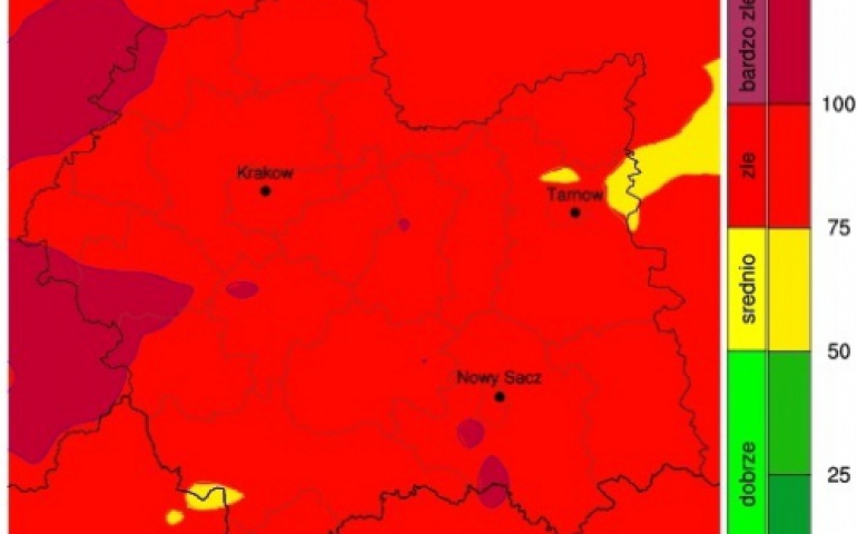 Fatalna jakość powietrza. Nie wypuszczajcie dzieci z domu!