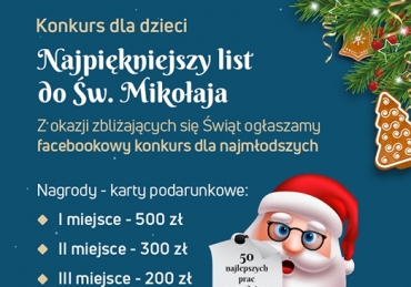 Centrum Serenada. Najpiękniejszy list do św. Mikołaja