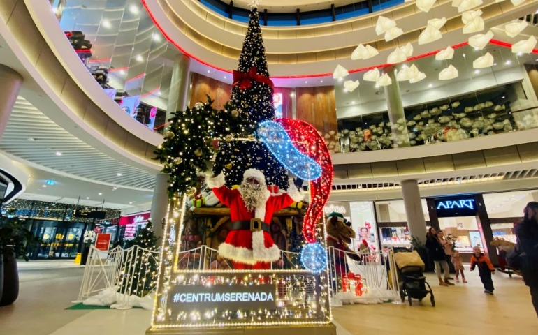 Św. Mikołaj w Centrum Serenada