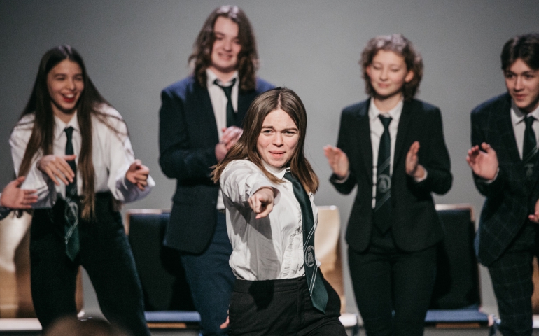 Teatr Słowackiego. Akt finałowy krakowskich licealistów 