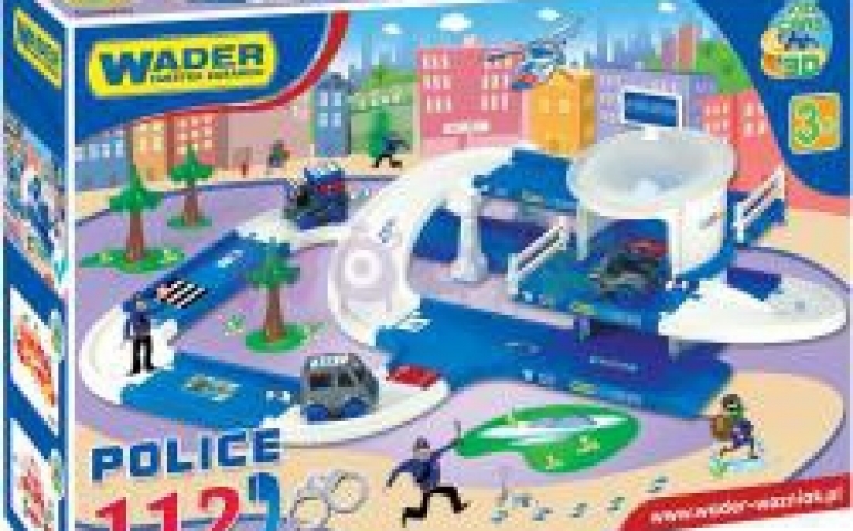 Do wygrania zestaw Kid Cars 3D - Policja od firmy WADER